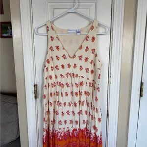 Sincerely Jules Cream Sleeveless Dress